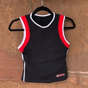 90s Cropped Workout Top